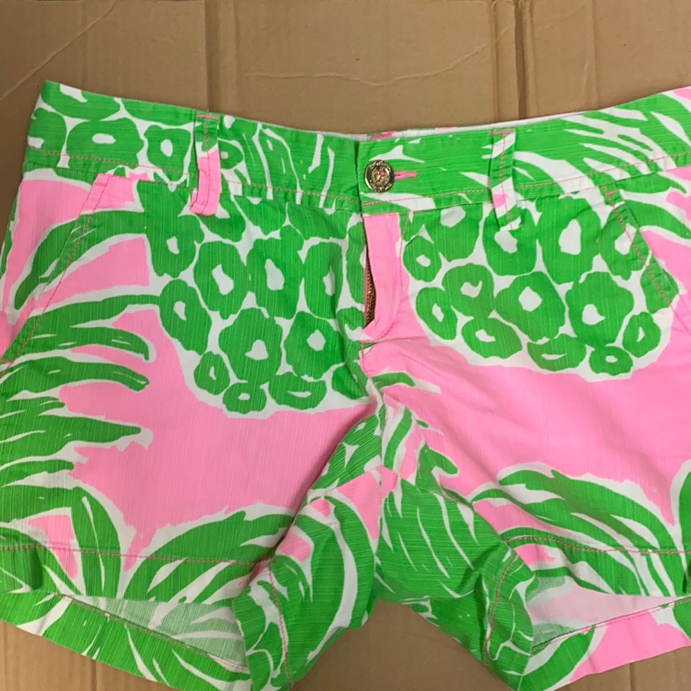 Pink and Green Lilly Pulitzer Callahan Shirts